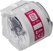Rrotull etiketash Brother CZ-1004 25mm x 5m