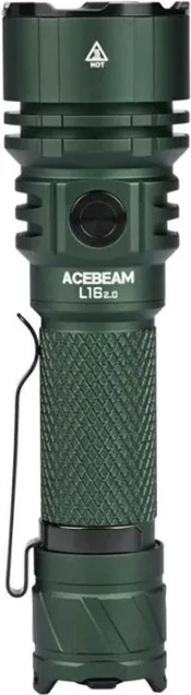 Elektrik dore AceBeam L16 2.0, 5000 mAh, LED, Gjelbër