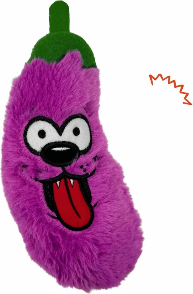 Lodër për qen, pelushi, ngjyrë e purpurt, Paws & Whiskers, Havhav 1026, 26x11cm