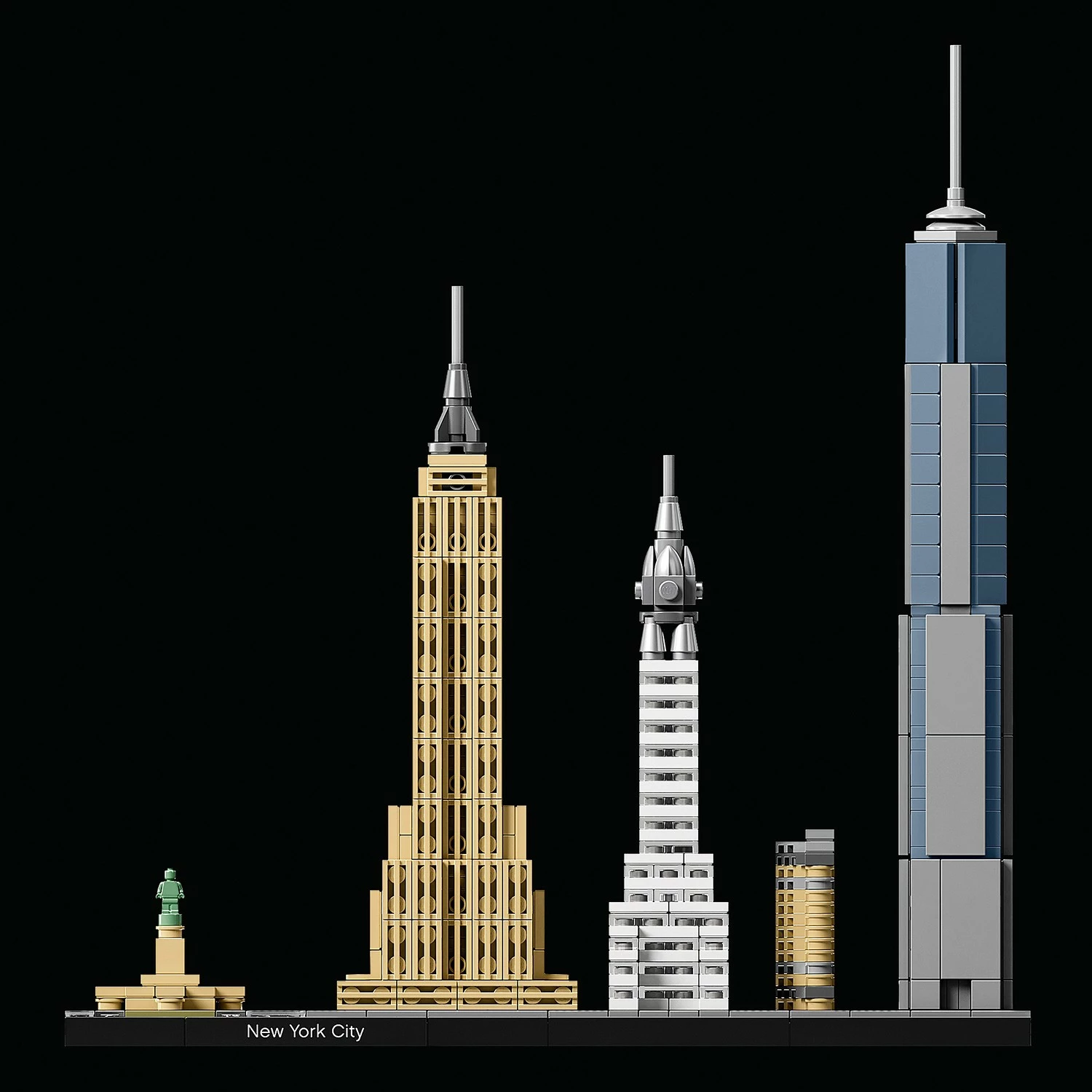 Set ndërtimi LEGO Architecture New York City 21028, 598 pjesë, shumëngjyrësh