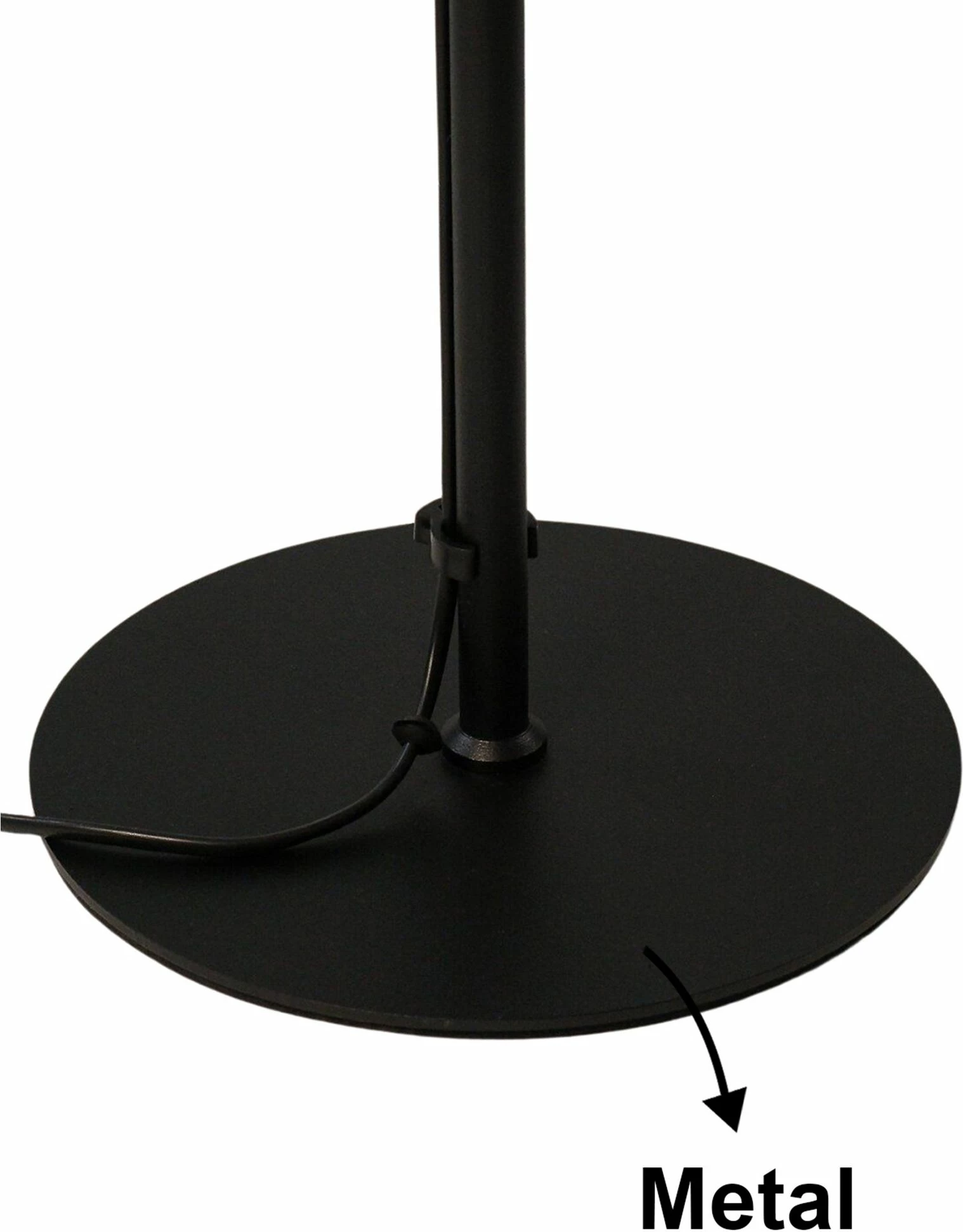 Llambë dyshemeje Opviq, e zezë, 241939