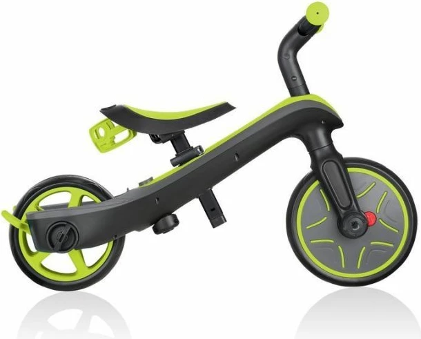 Biçikletë për fëmijë Globber Explorer Trike 4in1, e zezë dhe e verdhë