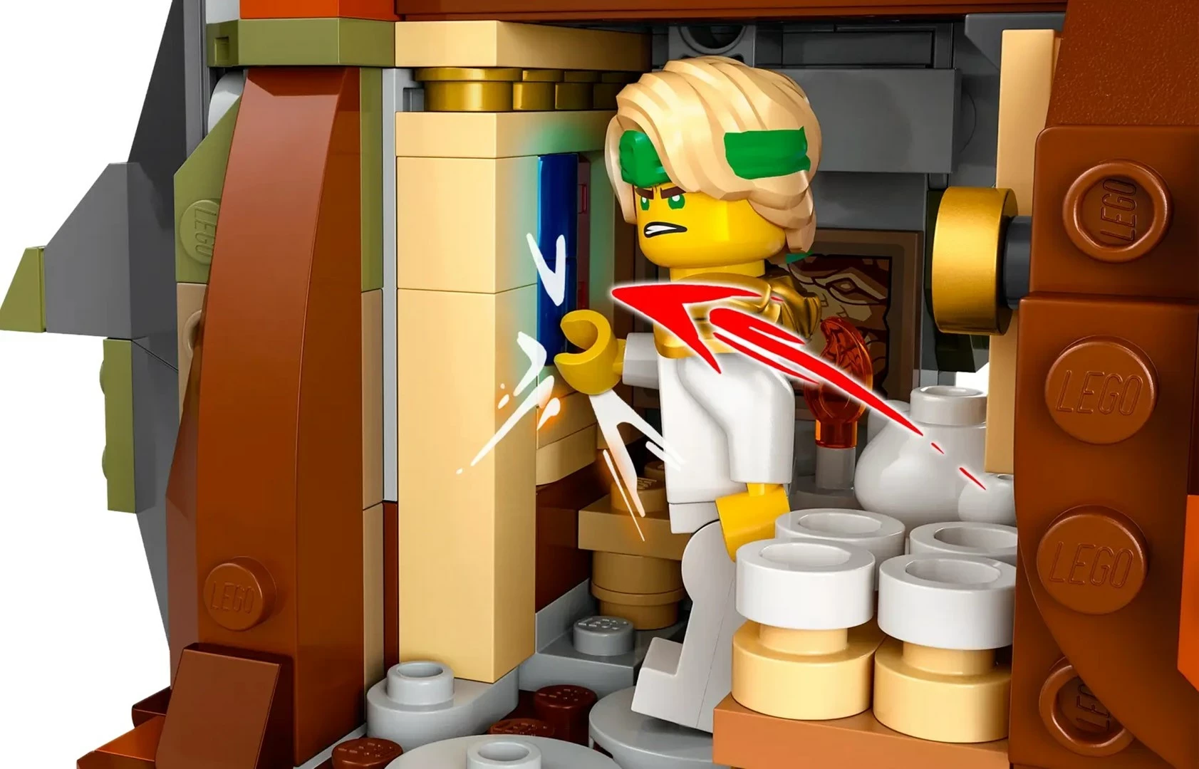 Set LEGO NINJAGO 71819, Dragon Stone Shrine