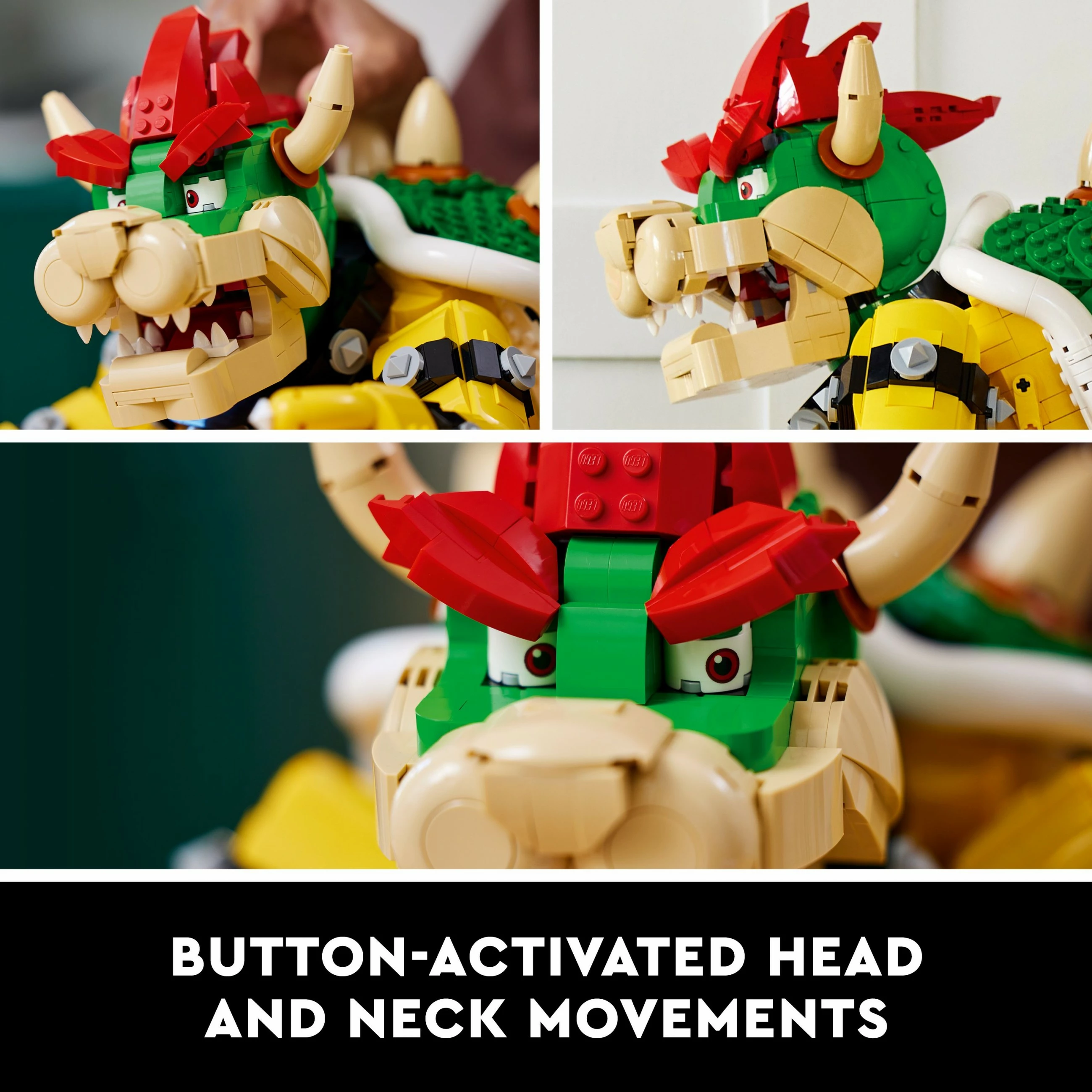 Set ndërtimi LEGO Super Mario The Mighty Bowser, 2807 copë, plastikë, shumëngjyrësh