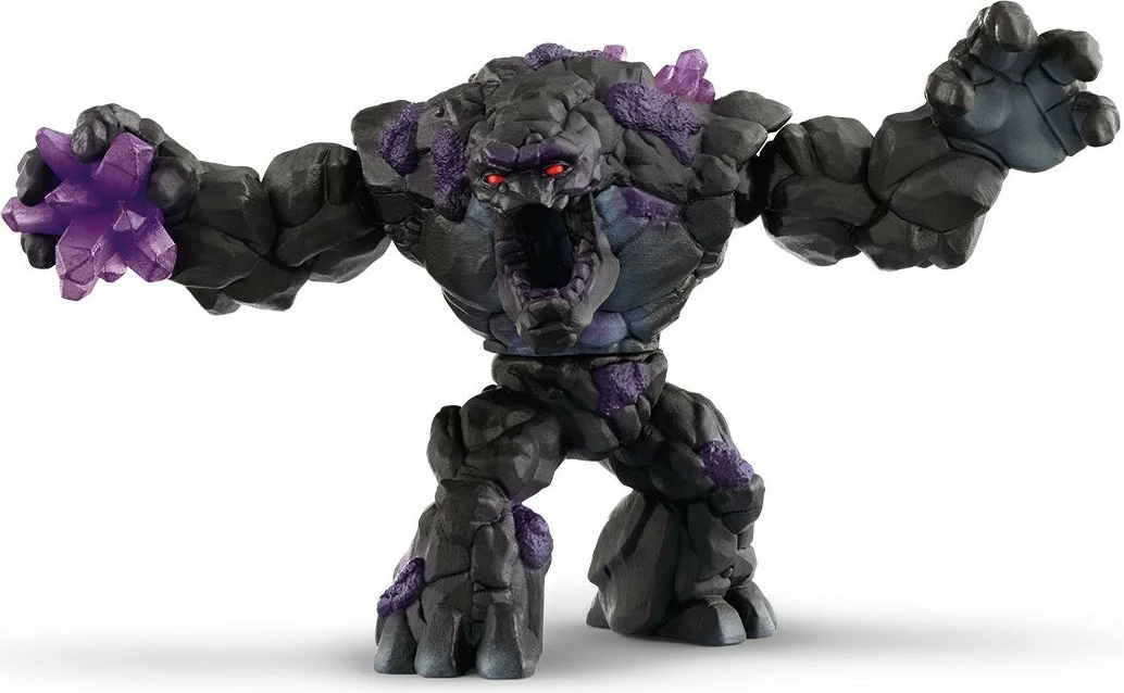 Figurë lodër Schleich ELDRADOR CREATURES Shadow Stone Monster, 7 vjeç, e zezë, e purpurt