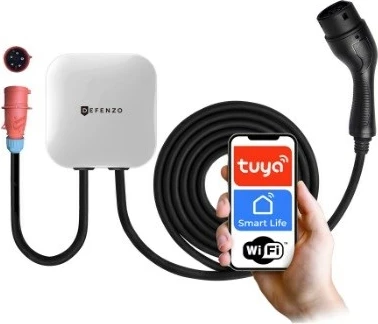 Karikues elektrik për vetura DEFENZO WALLBOX HOME AC11 SMART, 11 kW, Type 2, i bardhë