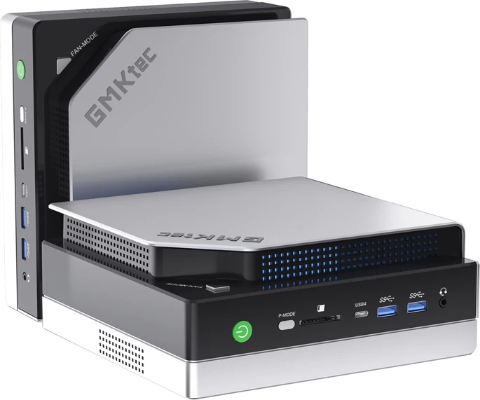 Kasë mini PC GMKtec EVO-X2, AMD Ryzen AI Max+ 395, 128GB RAM, 2TB SSD, Hiri