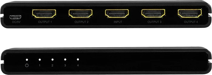 Splitter HDMI LogiLink HD0037, 4xHDMI, 4K, 60Hz, i zi