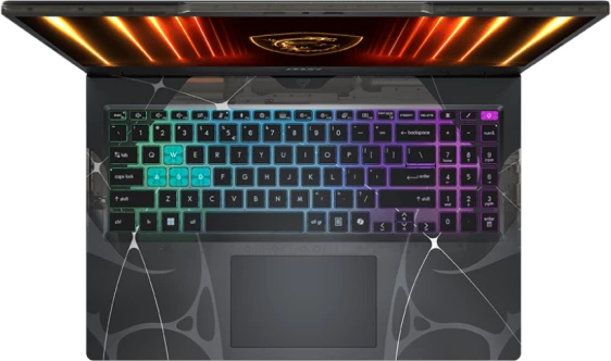 Laptop gaming MSI Cyborg A15, Ryzen 7 260, 16GB DDR5, 1TB NVMe, 15.6\" FHD IPS 144Hz, GeForce RTX 5050 8GB, Wi‑Fi 6E, Windows 11 Home, transparent black