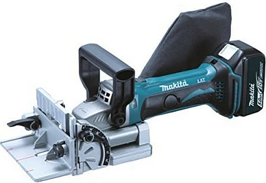 Makineri për lidhje pllakash Makita DPJ180, 18V, pa kabllo, 2 cm thellësi, blu