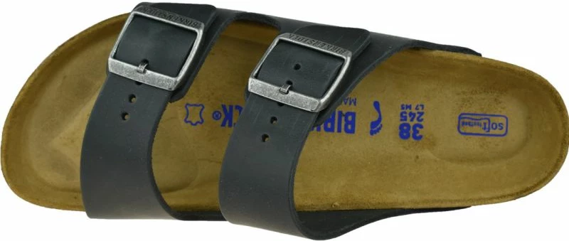 Papuqe femra Birkenstock, të zeza