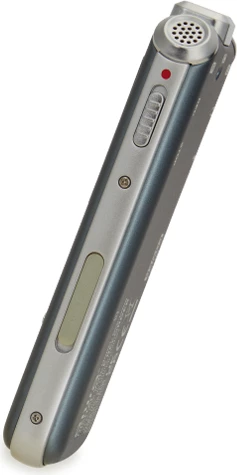 Diktafon digjital Aiwa DVR-M700 16GB, microSD deri 128GB, MP3/WAV, gri