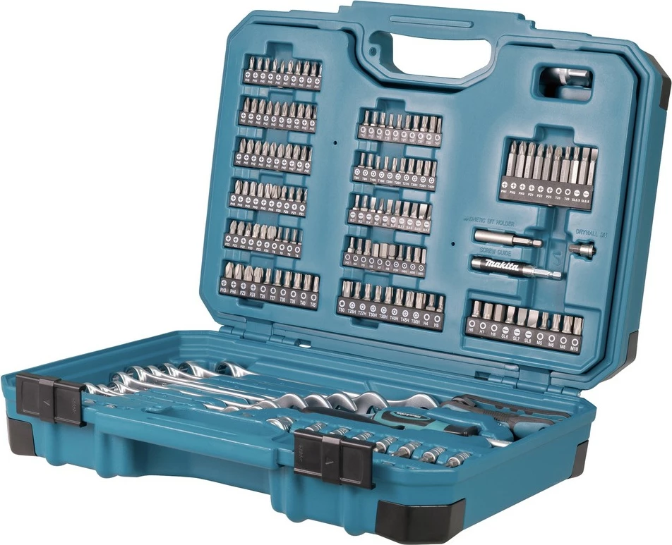 Set veglash Makita 231 copë, blu