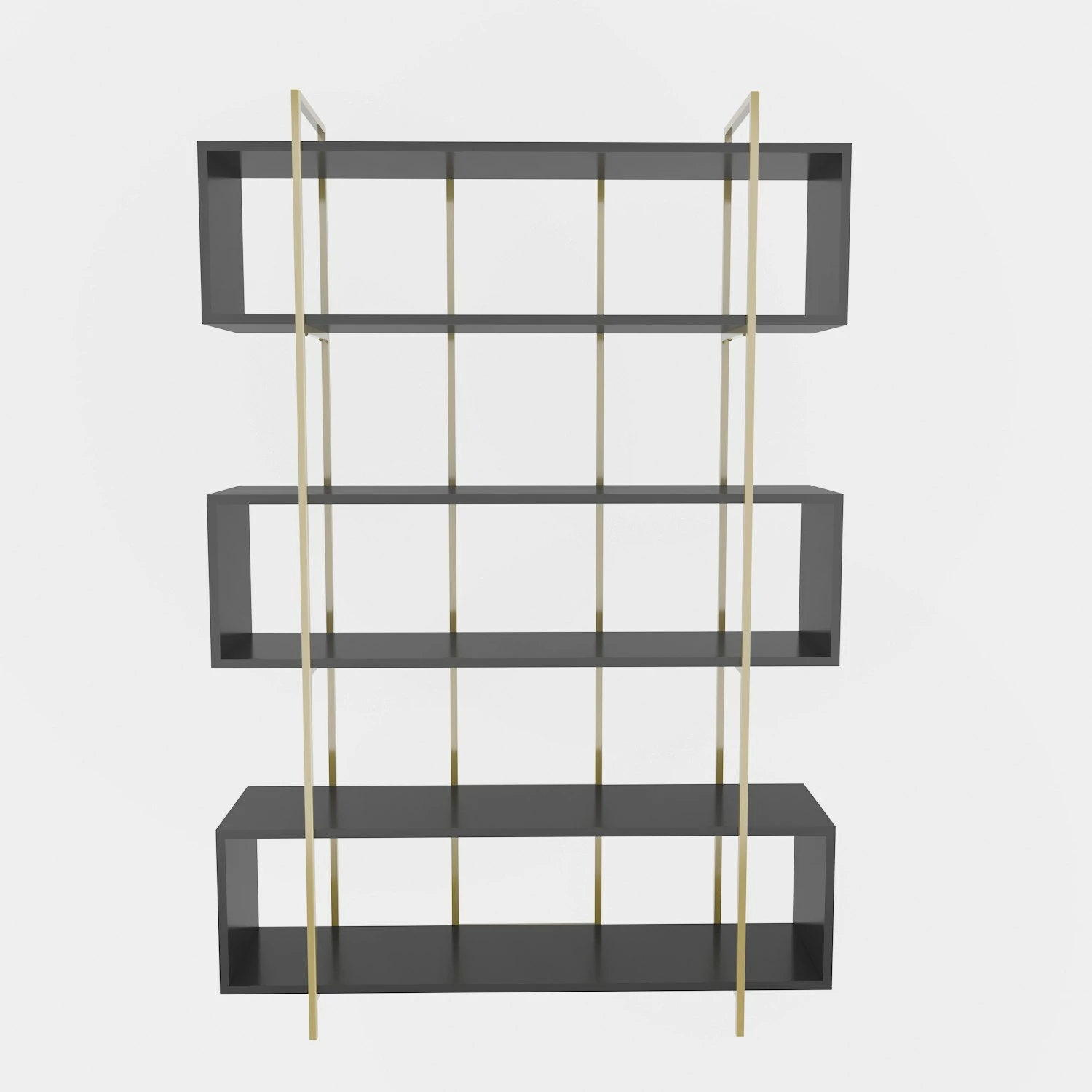 Raft librash Hanah Home, Bruti, anthracite dhe ari