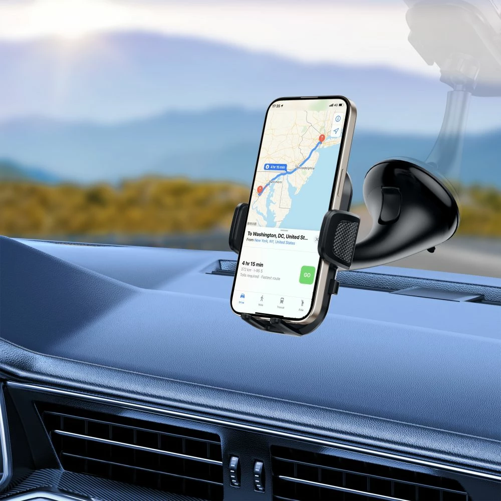 Mbajtës celulari Tech-Protect V8 për veturë, i zi