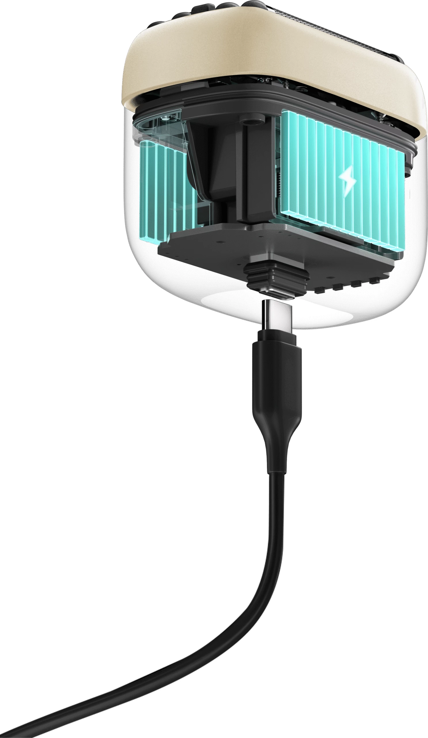 Makinë rroje Yoose MINI 5.0 portative, 5 tehe (4+1), 14,000 rpm, IPX7, USB-C, e bardhë, set 6 pjesë