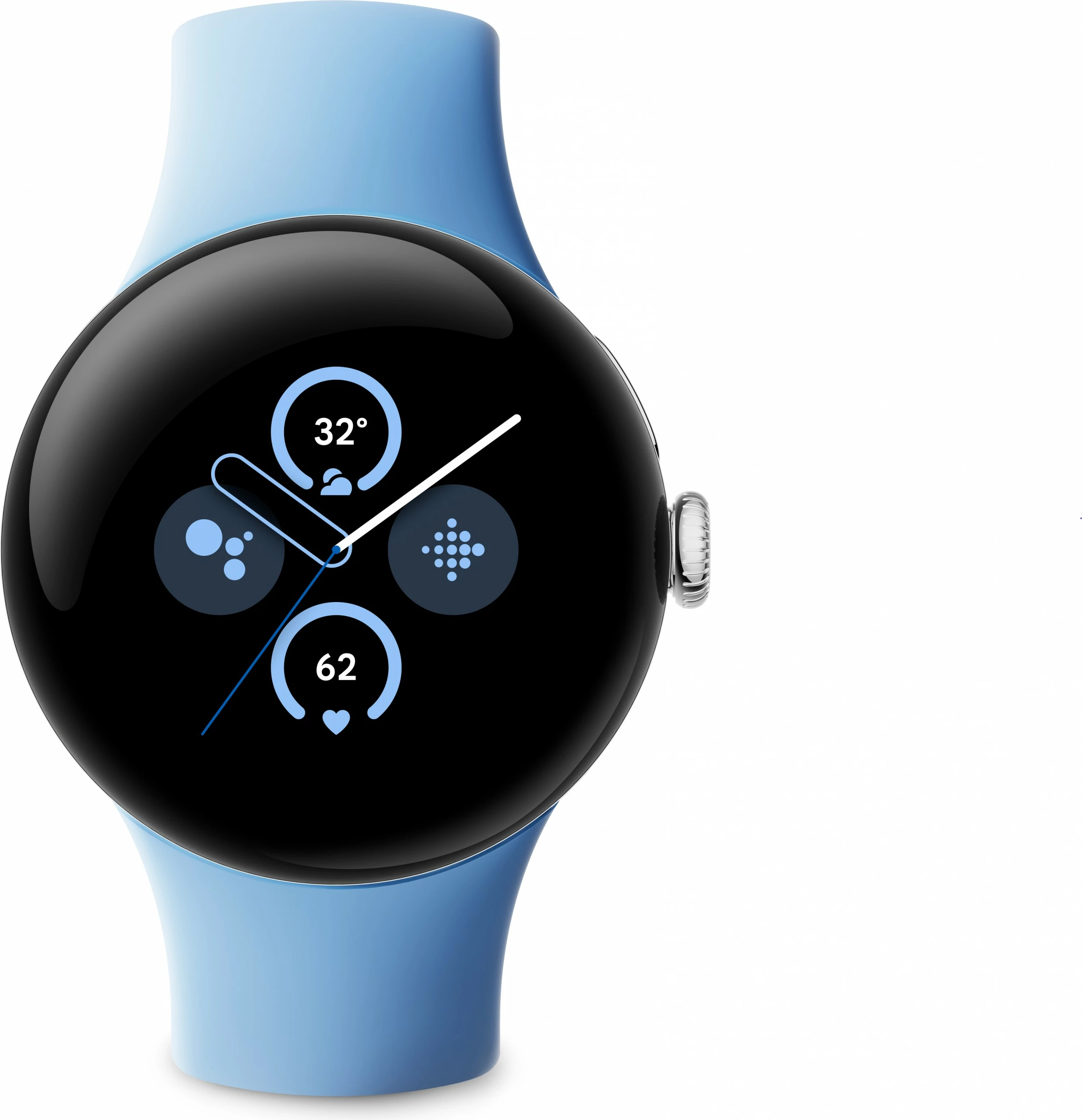 Smartwatch Google Pixel Watch 2, 32GB, AMOLED, Wi-Fi, GPS, blu