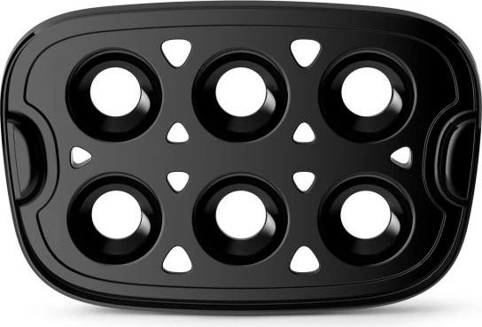 gatuese vezësh, Philips, HD9137/90, deri në 6 vezë, e zezë