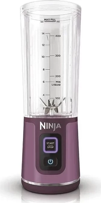 Blender portabil Ninja BC151, 0.53L, USB-C, fiolet