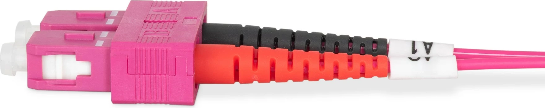 Kabllo optike Digitus OM4 SC/SC 1m vjollcë