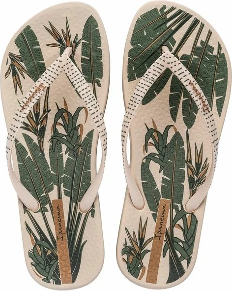 Flip-flopa për femra Ipanema, bezhë