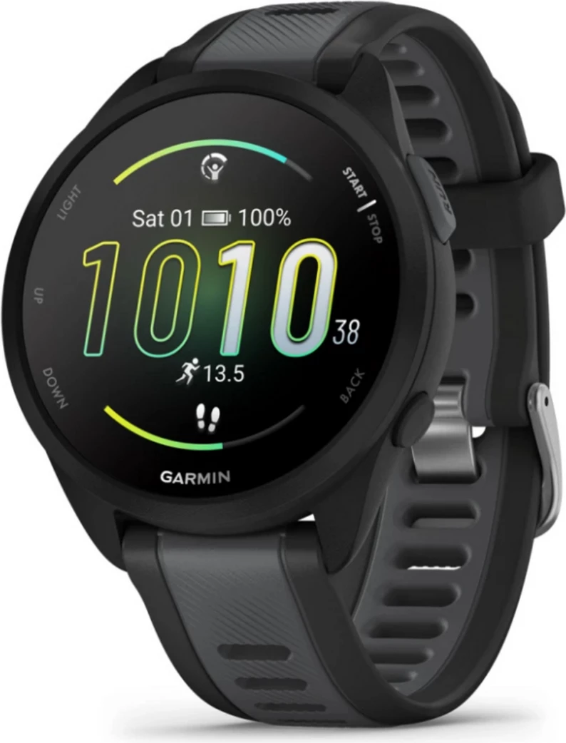 Smartwatch Garmin Forerunner 165 010-02863-20 madhësi standarde, e zezë