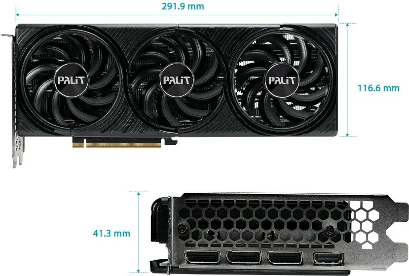 Kartë grafike Palit GeForce RTX 5070 INFINITY 3, 12GB GDDR7, PCI-E 5.0, e zezë