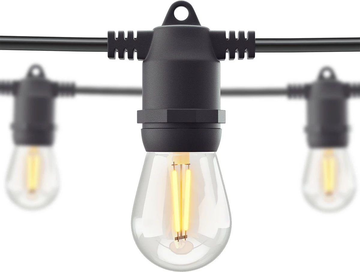 Dritë e zgjuar Hombli HBBS-0129, Wi-Fi, ngjyrë e zezë, dritë e ngrohtë 2700 K