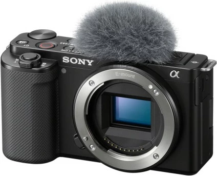 Kamerë pa pasqyrë Sony ZV-E10 body, E-mount, e zezë