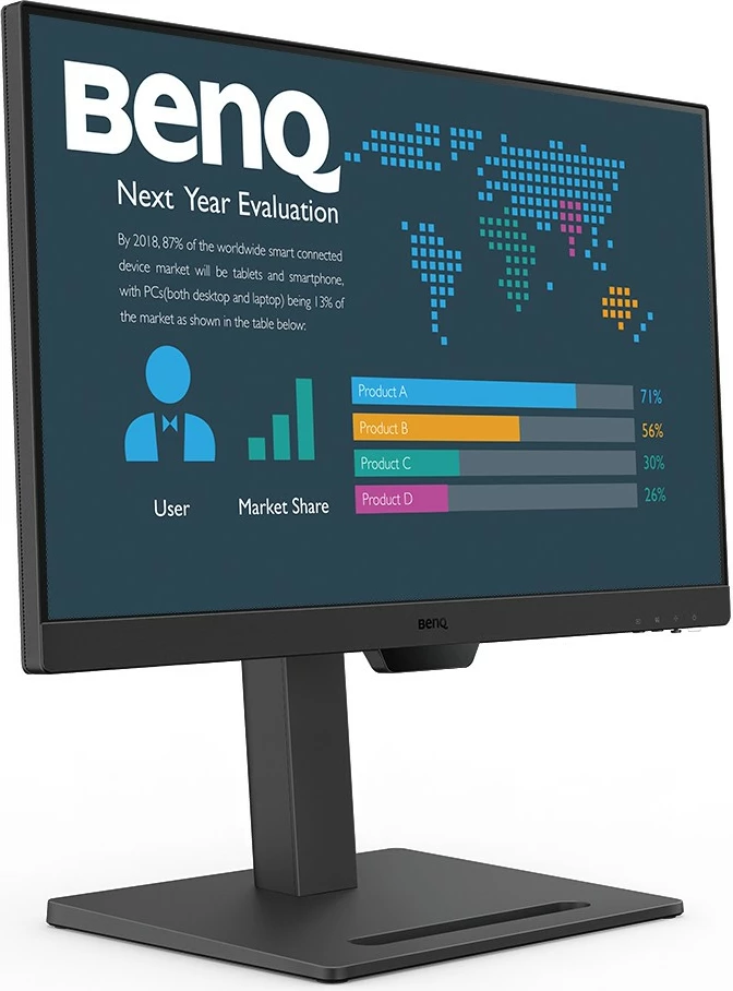 Monitor BenQ BL2490T, 23.8", Full HD, 100Hz, i zi