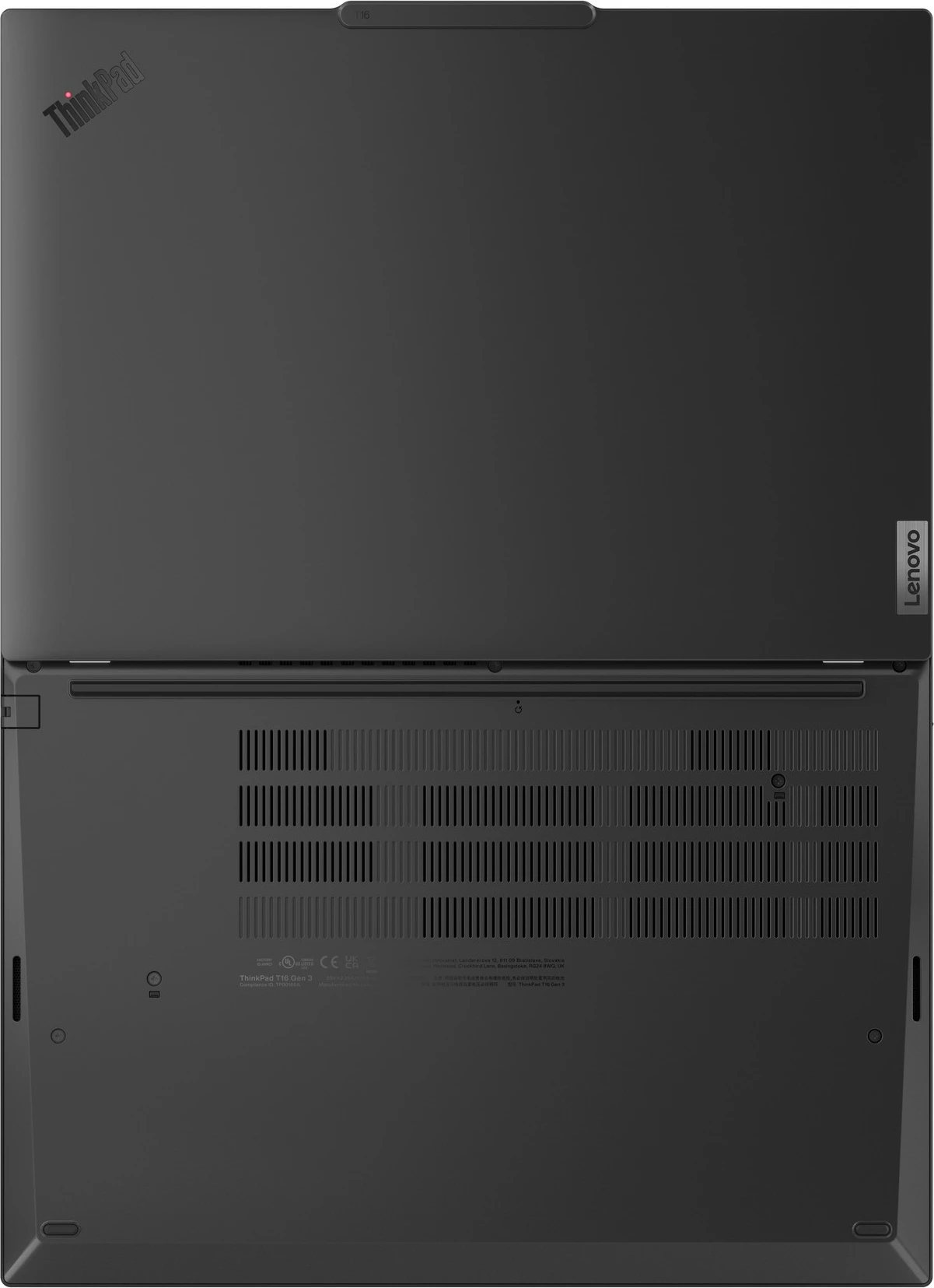 Laptop Lenovo ThinkPad T16 Gen 3, Intel Core Ultra 5, 16 GB RAM, 512 GB SSD, Ekran 16", Ngjyrë e zezë