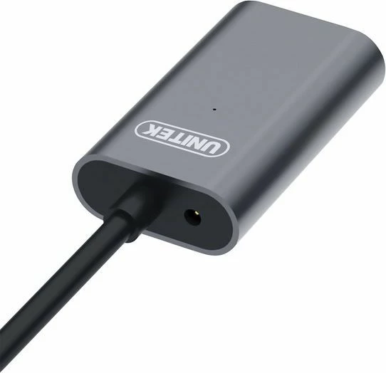 Kabllo zgjatëse USB-A në USB-A Unitek Y-3004 5 m USB 3.0 me booster sinjali, e zezë
