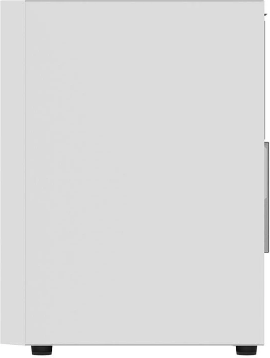 Kasë Darkflash A290, Middle Tower, xham i temperuar, pa ventilatorë, e bardhë