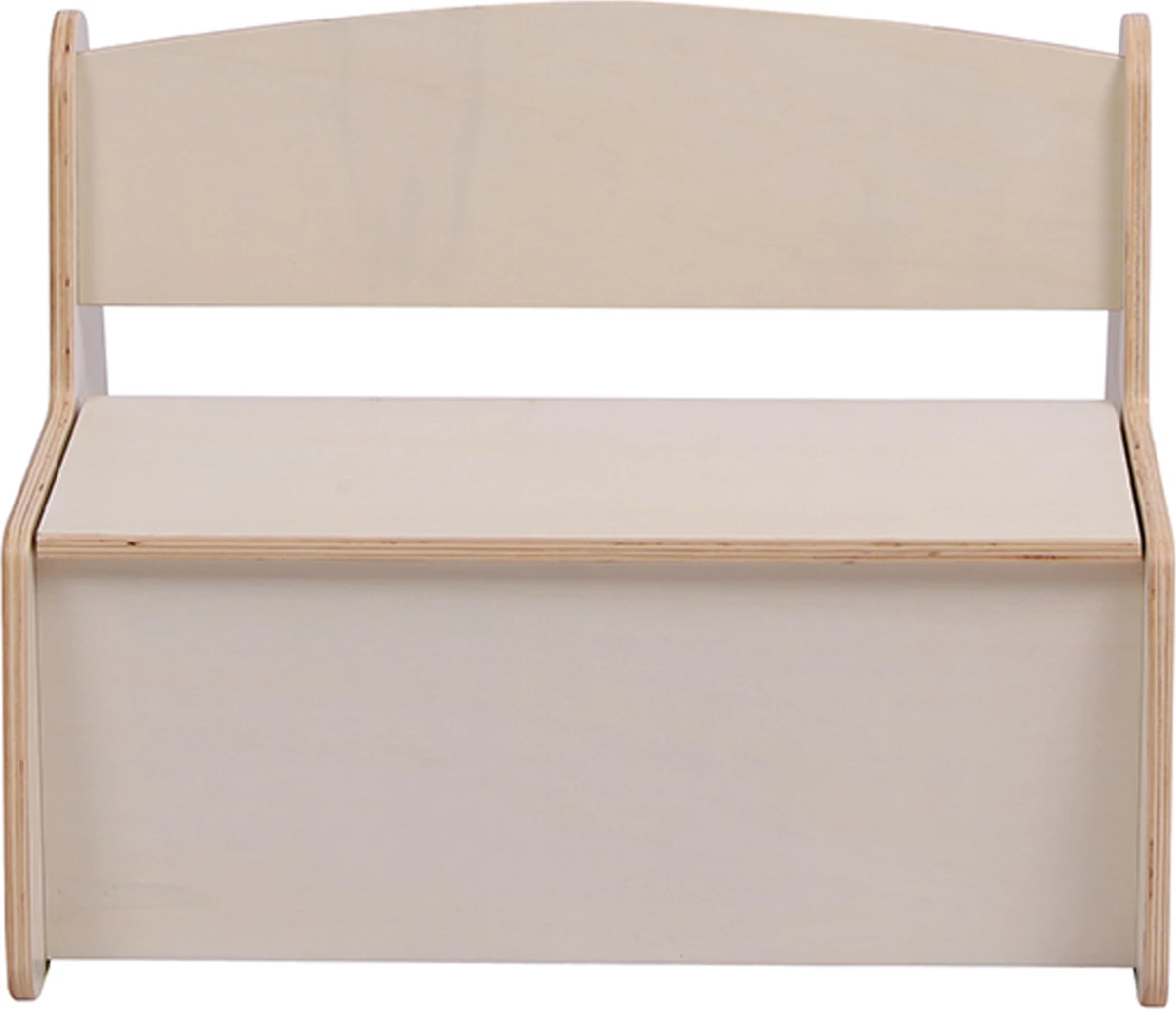 Bankë për fëmijë me hapësirë për ruajtje, natyrale/krem, RICKI FH18342.01, 63x43x47cm