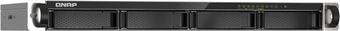 Server NAS rack QNAP TS-435XeU-4G, 4-bay (4x SATA), 4GB DDR4, 2x10GbE SFP+ + 2x2.5GbE, 2x M.2 NVMe, 1U, zi/hiri