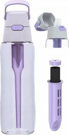 Shishe filtruese Dafi Solid 0.7L Tritan, 1 filtër, vjollcë