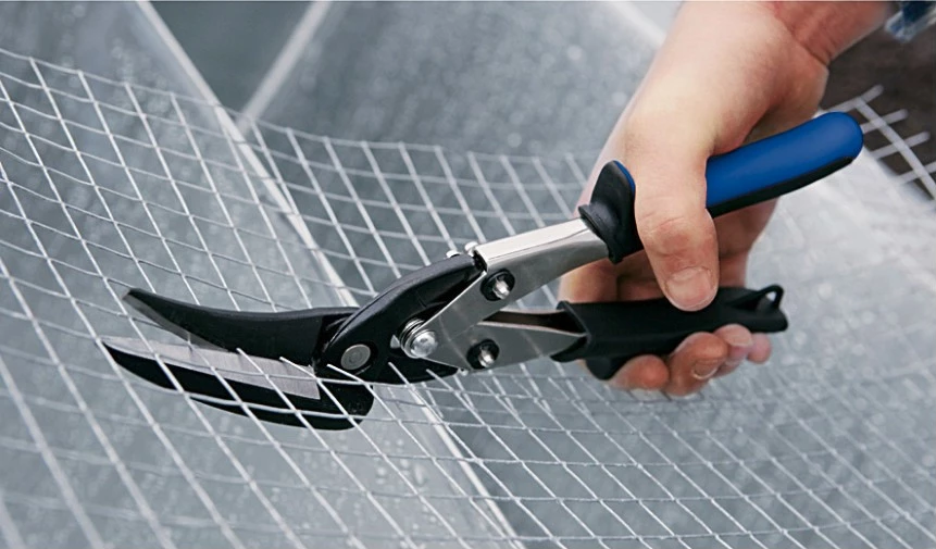 Gërshërë llamarine Bessey MULTISNIP D22A, 280mm, e zezë/blu