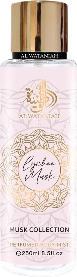 Mist për trupin Al Wataniah Lychee Musk për femra 250ml