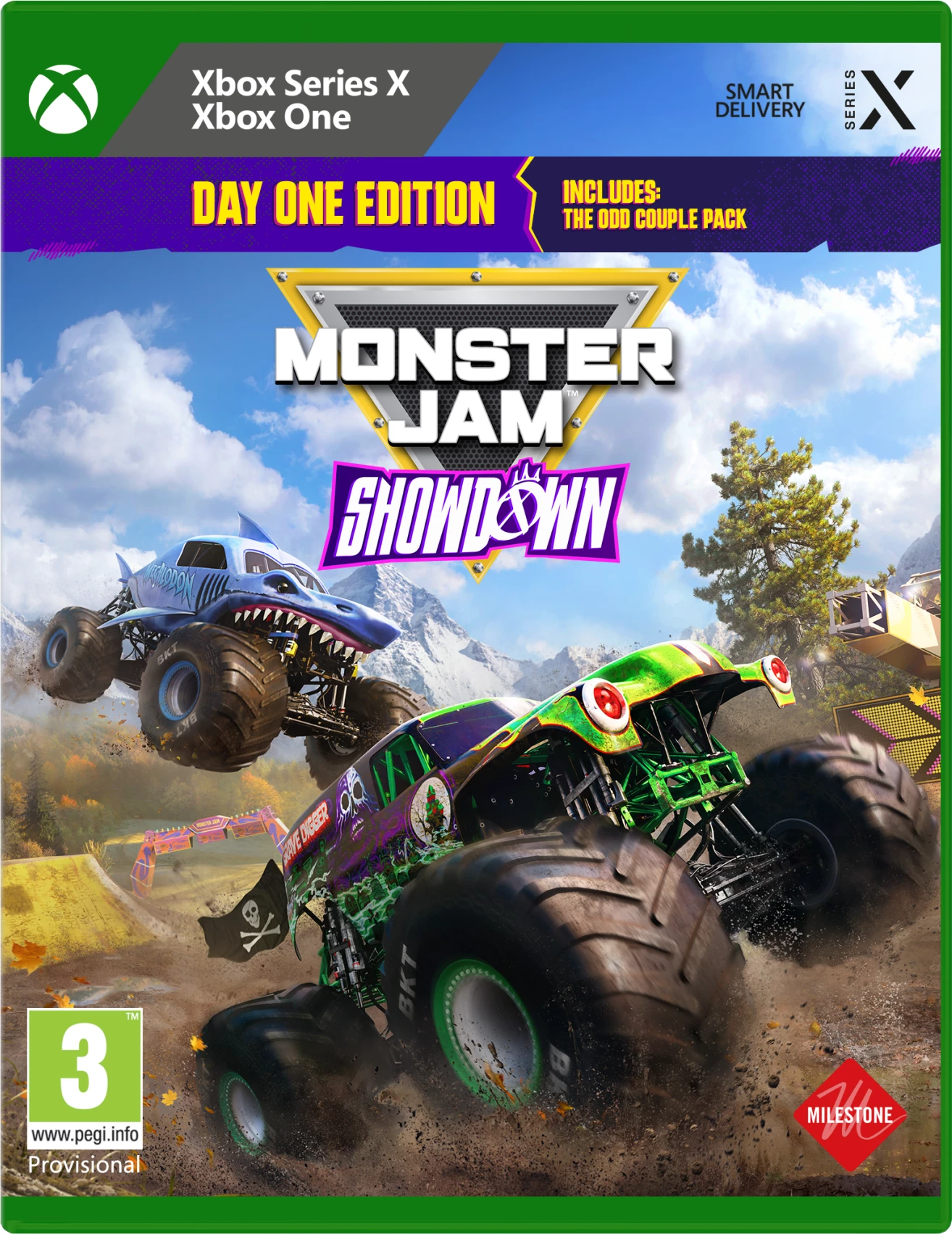 Video lojë Milestone Monster Jam Showdown, Day One Edition, Xbox Series X/Xbox One