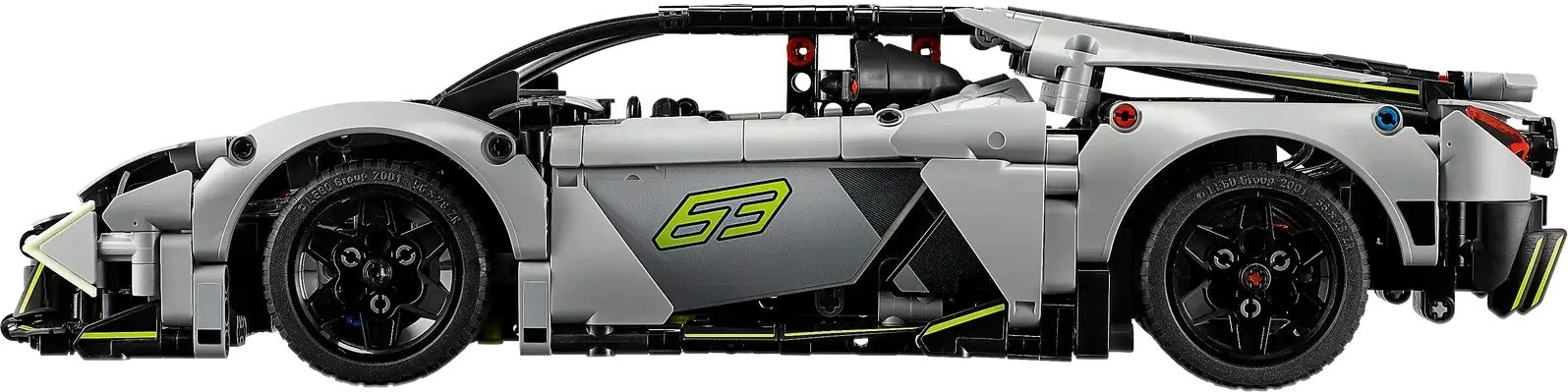 Set LEGO Technic Lamborghini Revuelto 42214, 1135 pjesë, Gri