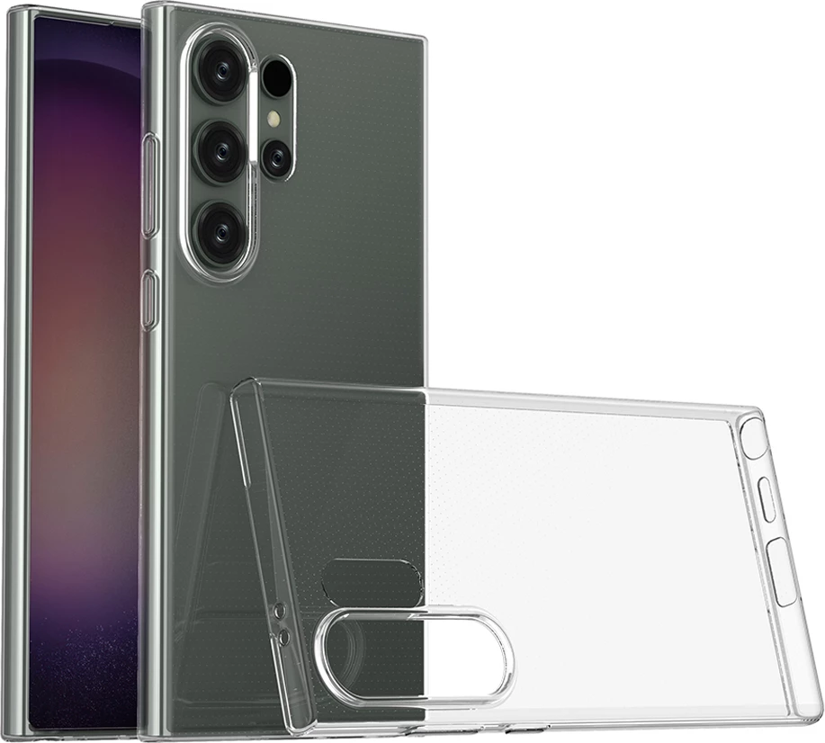 Mbështjellës Hurtel Ultra Clear për Samsung Galaxy S24 Ultra, Transparent