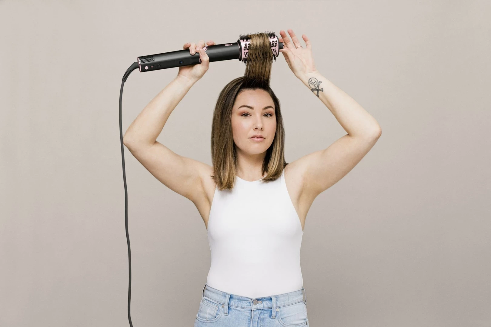 Multistyler për flokë Shark FlexStyle 5-in-1, 1400 W, HD440EU, zi/rozë