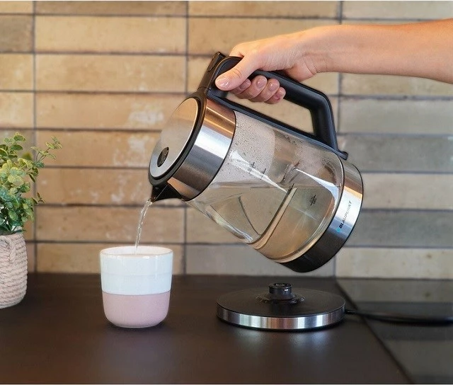 Ibrik elektrik Blaupunkt EKG401, 1.7L, xham, Transparent