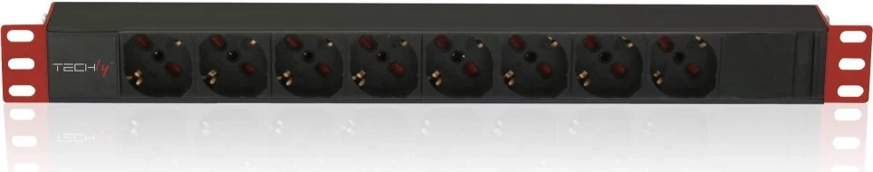 Shiriti i Energjisë për Kabinet Rack, Techly, i zi