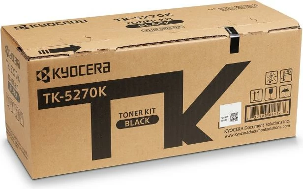 Toner Kyocera TK-5270K (1T02TV0NL0), rendiment 5,500–8,800 faqe, i zi
