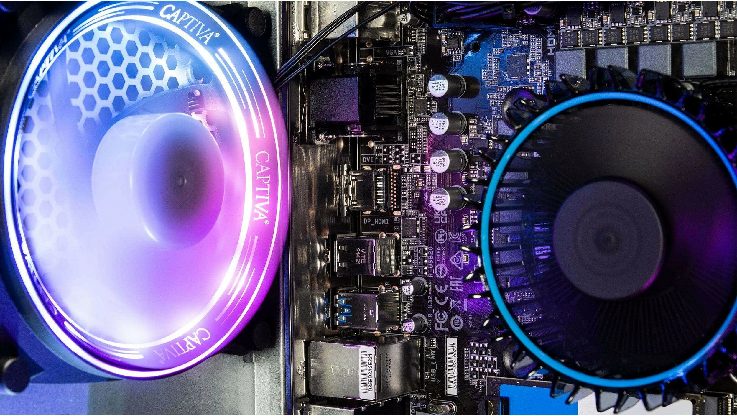 Kompjuter gaming Captiva Advanced Gaming R92-769, Ryzen 7 5700X, 32GB RAM, 1TB SSD, RTX 5060Ti, Win 11