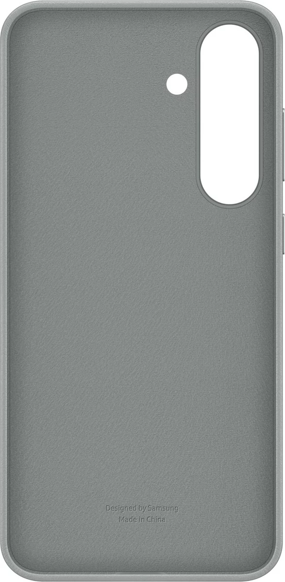 Mbështjellës Samsung Galaxy S25+, 17 cm (6.7"), lëkurë sintetike, ngjyrë e hirtë
