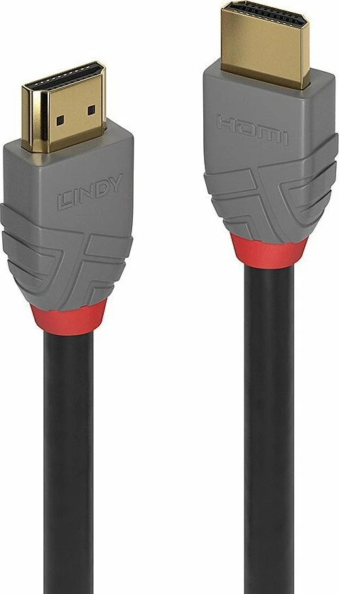 Kabllo HDMI Lindy Anthra Line 36953, HDMI 2.1 Ultra High Speed 2 m, gri