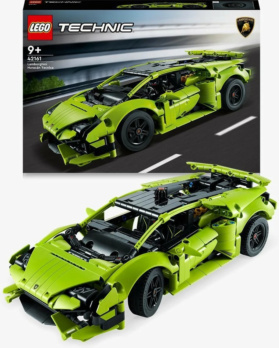 Set ndërtimi LEGO Lamborghini Huracán Tecnica, 806 pjesë, shumëngjyrësh