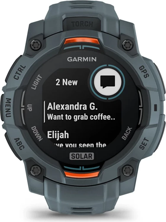 Smartwatch Garmin Instinct® 3 Solar, Twilight, 45 mm